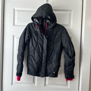 Columbia titanium hooded winter ski snowboard jacket size 14/16